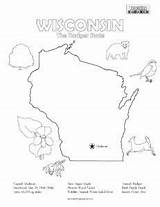 Coloring Wisconsin Pages State Facts Kids Teaching Studies Social Printable Color Student Getdrawings Getcolorings sketch template
