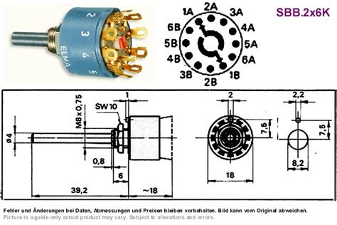 pole  position rotary switch wiring diagram