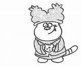 Chowder Coloring Chibi Cartoon Pages Library Clipart Another sketch template