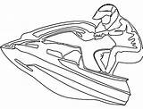 Jet Ski Coloring Pages Dessin Imprimer Kids Colorier Coloringpagesfortoddlers Stand Sport Fun Coloriage Des Du sketch template