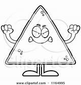 Mad Mascot Chip Tortilla Clipart Cartoon Thoman Cory Outlined Coloring Vector sketch template