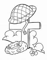Memorial Coloring Pages Kids Bestcoloringpagesforkids Remembrance Print Poppy sketch template