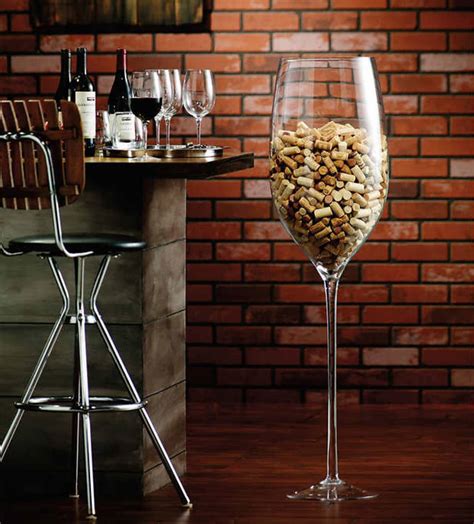Costco Amazon Oversized Wine Glass Decor Apartment Therapy