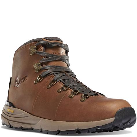 danner mens mountain  hiking boots rich brown bootbay