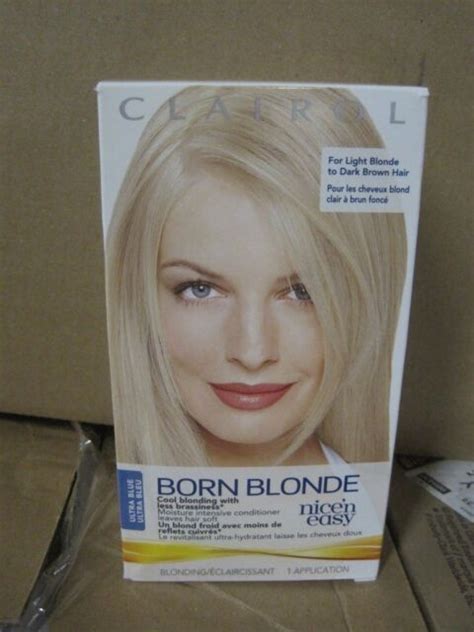 Clairol N Easy Born Blonde Hair Color Ultra Blue For Sale Online Ebay