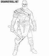 Kratos Drawingforall Pectoralis Musculus sketch template