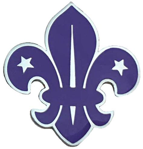 scouts fleur de lis pin badge plain scout shop boy scout symbol scout