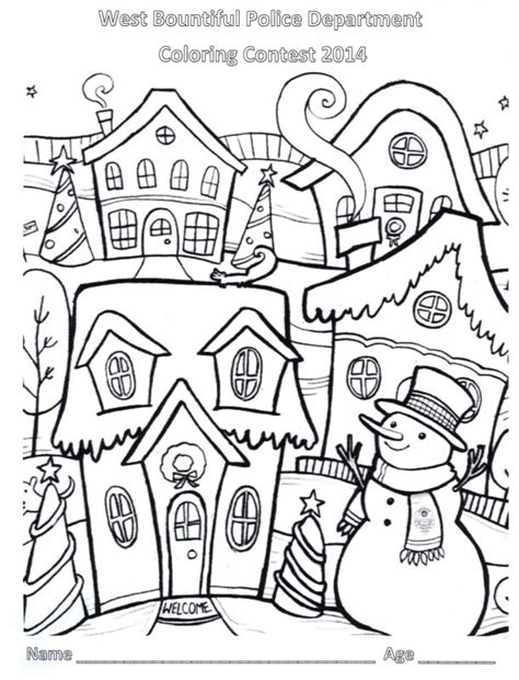 west bountiful christmas coloring contest ace recycling  disposal