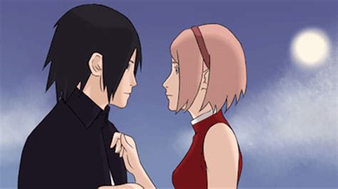 sasuke saves sakura after fighting sarada naruto