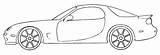 Rx7 Mazda Coloringpagez sketch template