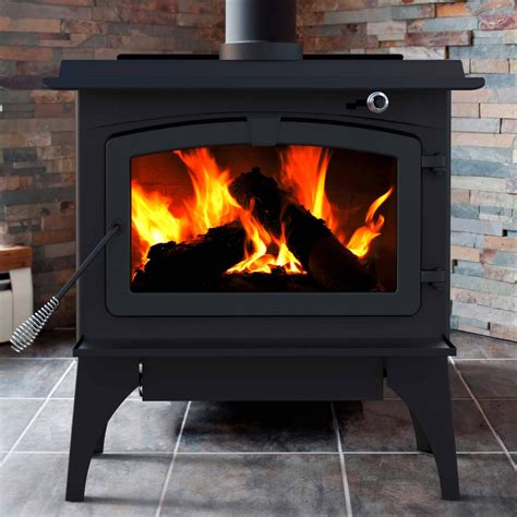pleasant hearth  sq ft medium wood burning stove fireplacesscom