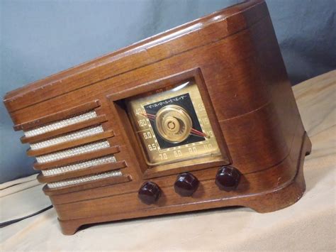 vintage crosley tc wooden tube radio retro radios vintage electronics radio
