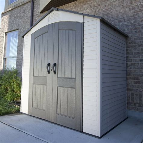 Lifetime 7 Ft W X 5 Ft D Apex Plastic Shed And Reviews Uk