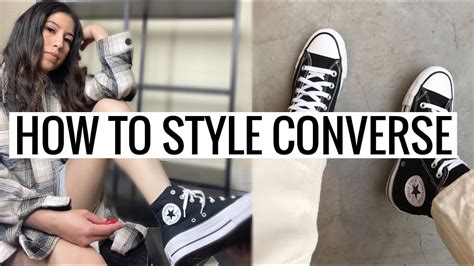 style high top converse  casual outfits youtube