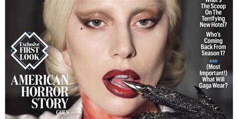 lady gaga s american horror story character gets her own magazine cover