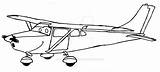 Cessna 182 Drawing Skylane Getdrawings sketch template