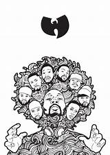 Wu Tang Clan Hop Hip Wutang Music Tumblr Arte Rap Geo Tree Graffiti Dope Printed Poster Screen Choose Board Zapisano sketch template