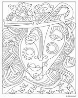 Picasso Colorare Manière Colouring Educators sketch template