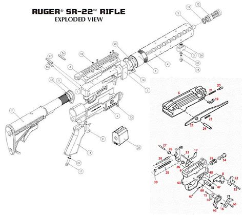 ruger sr parts diagram