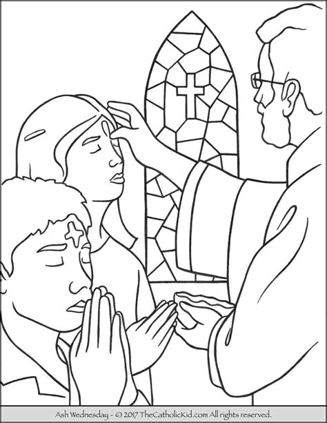 printable catholic coloring pages  lent  amazing