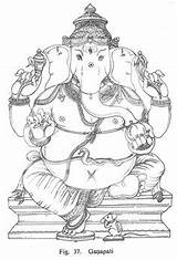 Ganesha Ganesh Shree Jai Madhubani Shiva sketch template