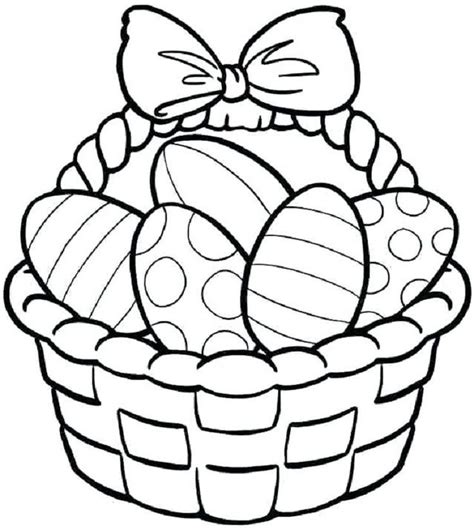 easter coloring pages  preschoolers  easter coloring pages
