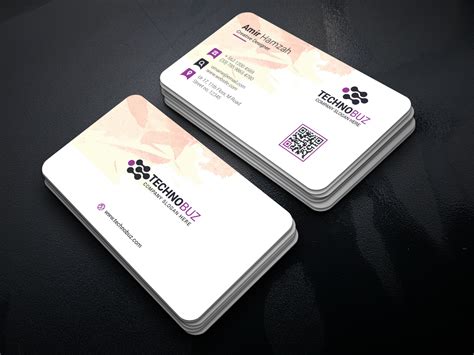 feminine business card template graphic prime graphic design templates