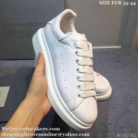 alexander mcqueen oversized sole sneakers  white   alexander