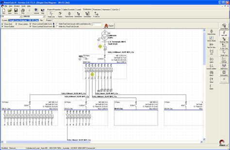 powercalc  electrical engineering design software harmonic modeling circuit breaker