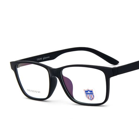 nerd glasses frame optical with clear lens round and plastic titanium