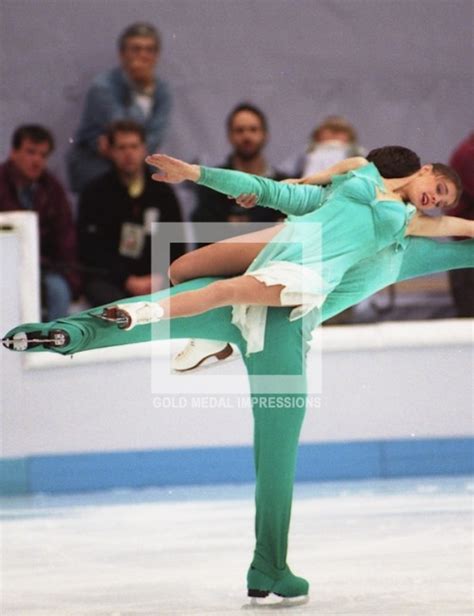 Ekaterina Gordeeva And Sergei Grinkov 1994 Lillehammer Olympics Gold