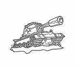 Panzer Ausmalbilder Tanque Kinder Tanques Freude sketch template