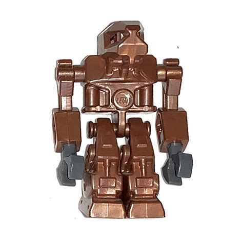 lego iron drone robot avec rouge eyes figurine brick owl lego marche