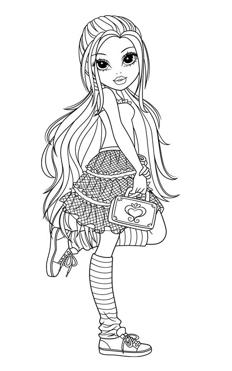 moxie girlz coloring pages   added frequently  check