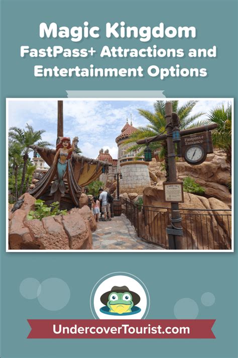 magic kingdom fastpass attractions  entertainment options