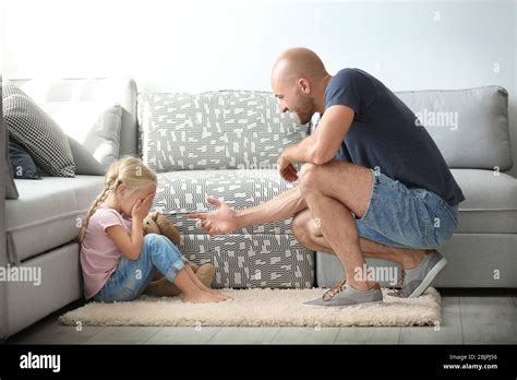 young man abusing  daughter  home stock photo alamy