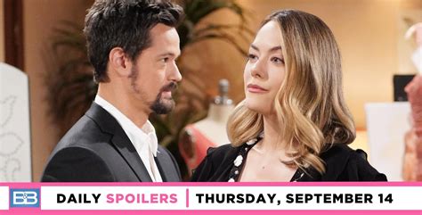 Bold And The Beautiful Spoilers Hope Lays Down Boundaries Before