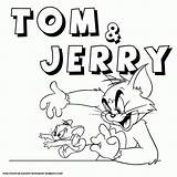 Jerry Tom Coloring Pages Logo Printable Kids Color Spike Easy Popular Artworks Logodix Coloringhome sketch template