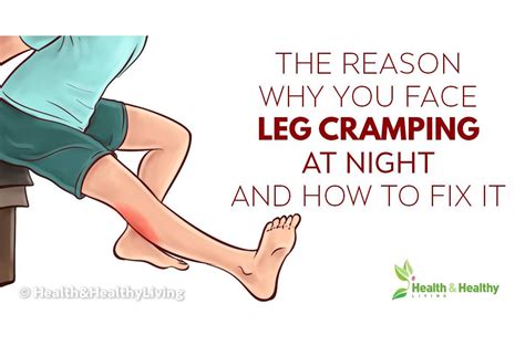 reasons   legs cramp   night    fix  health  healthy living leg