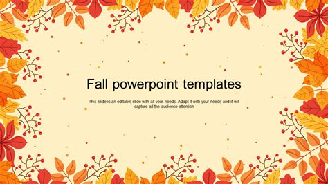 creative fall powerpoint templates