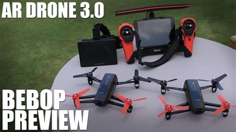 parrot bebop drone preview youtube