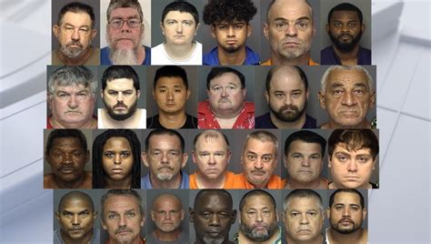 more than two dozen registered sex offenders arrested for
