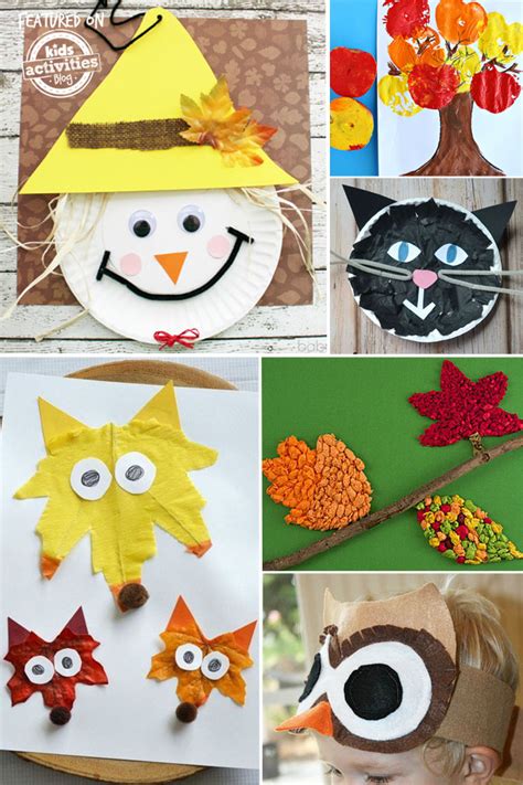 super fun preschool fall crafts