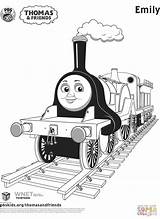 Coloring Thomas Emily Friends Pages Train Colouring Printable Edward Sheets Tank Kids Print Rocks Percy Books Characters Race Great Printables sketch template