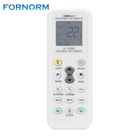 fornorm universal   latest    ac remote control  air conditioner condition lcd