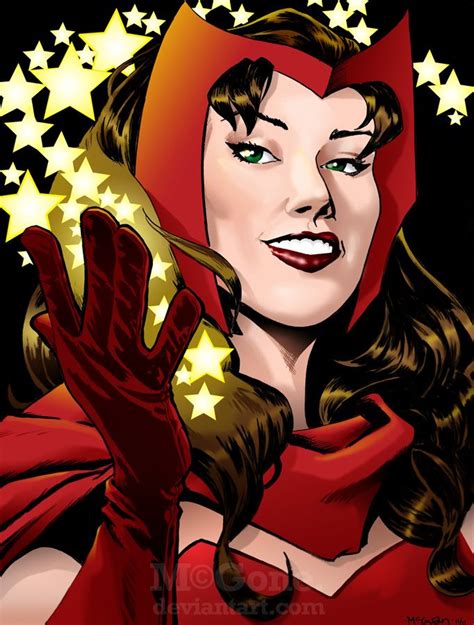 Scarlet Witch Commission By Mcguan On Deviantart Scarlet Witch