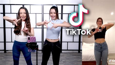 Learning Popular Tiktok Dances Merrell Twins Youtube