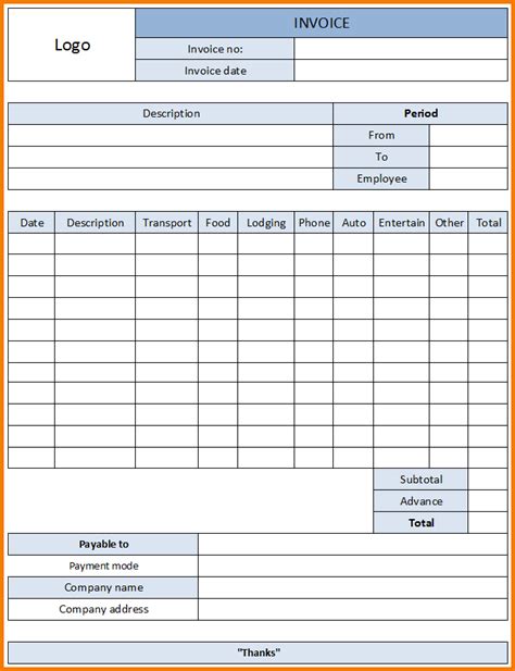 diem expense report template  templates  templates