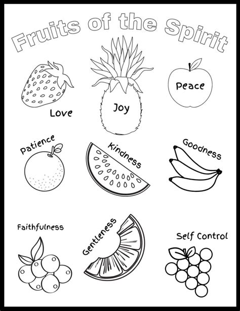 fruit   spirit  printable   hands  amazing