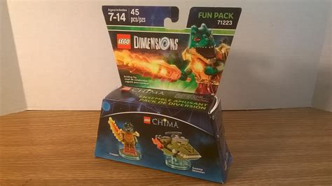 Lego Dimensions Fun Pack Legends Of Chima Cragger 71223